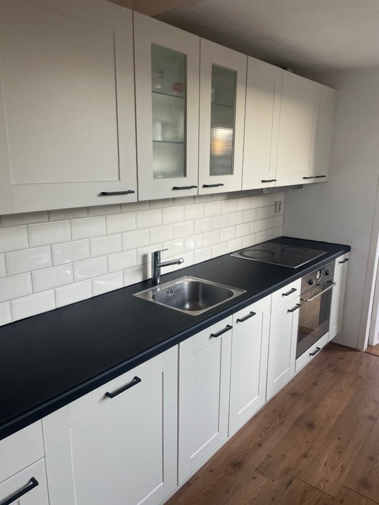 Witte shaker keuken